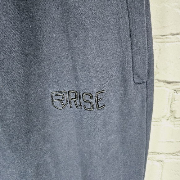RISE | athletic zip pocket drawstring waist jogger sweatpants - Picture 3 of 9